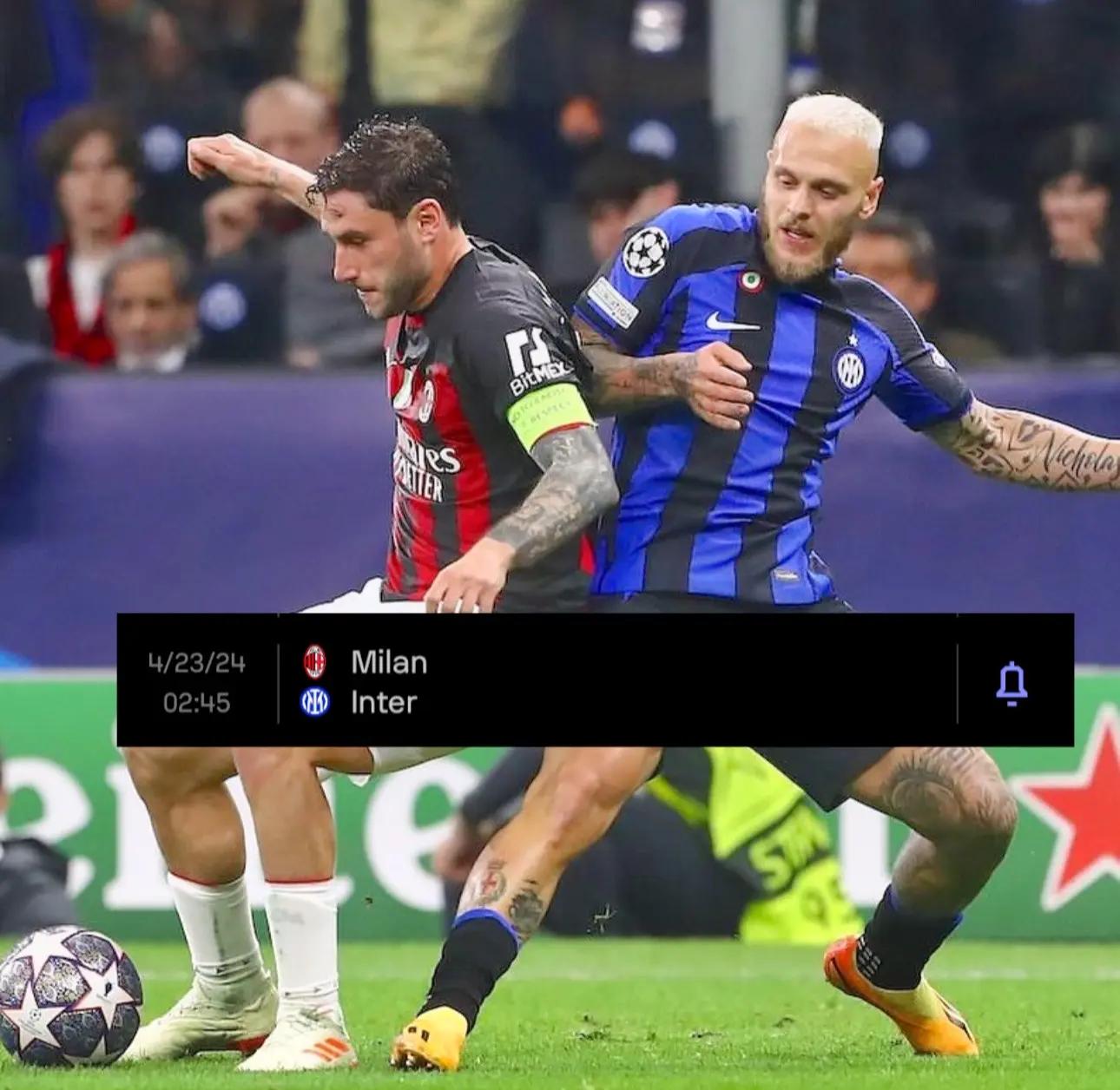 关于米兰德比焦点战，AC米兰领先取胜国际米兰的信息